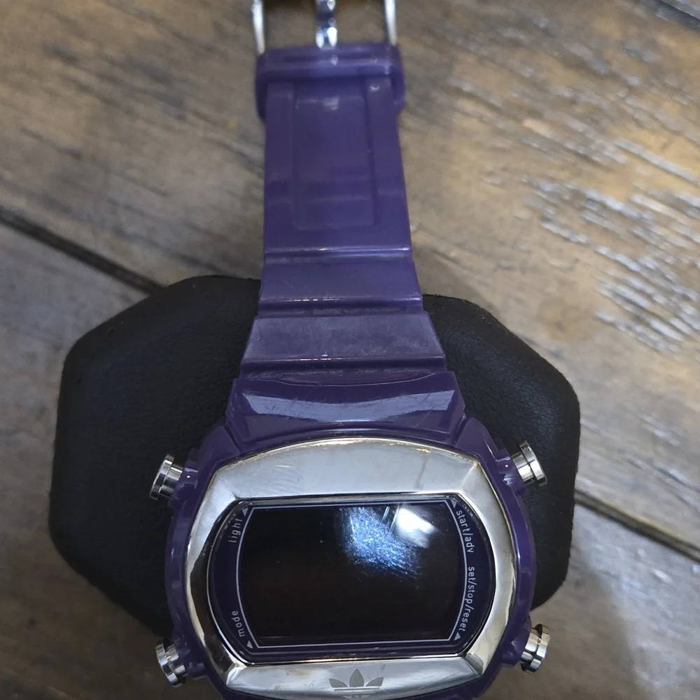 Adidas Metallic Purple Smartwatch - Picture 2 of 5